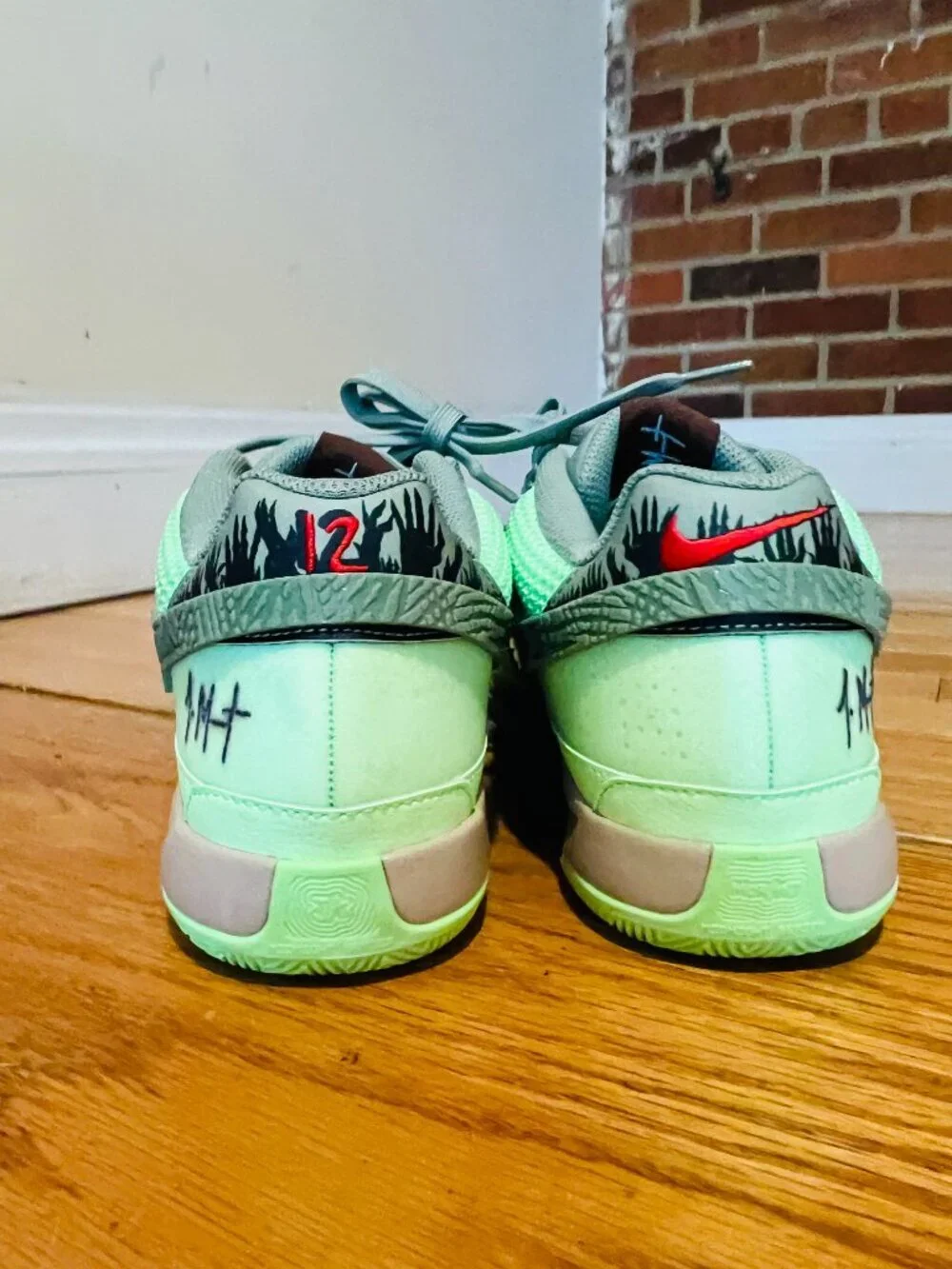 New Nike Ja 1 NRG Halloween Zombie Nightmare Size 8 FD6565-300